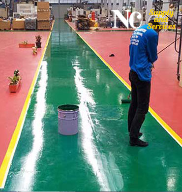 Epoxy Coating งานเคลือบพื้น อีพ็อกซี่